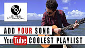 Promote your original song & music for free in Youtube's coolest playlist from you singer-songwriters original bands & music makers