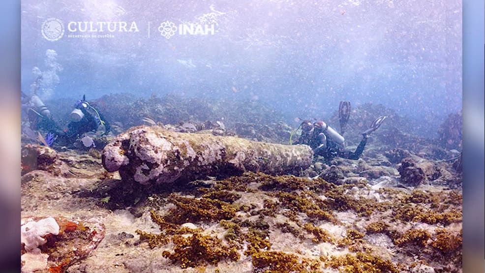 Fisherman spots 200-year-old shipwreck off the coast of Mexico