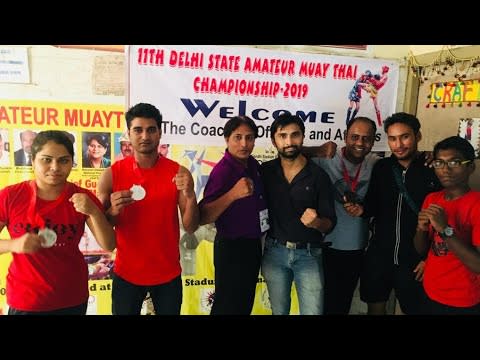 Delhi State Muay Thai championship highlights 2019