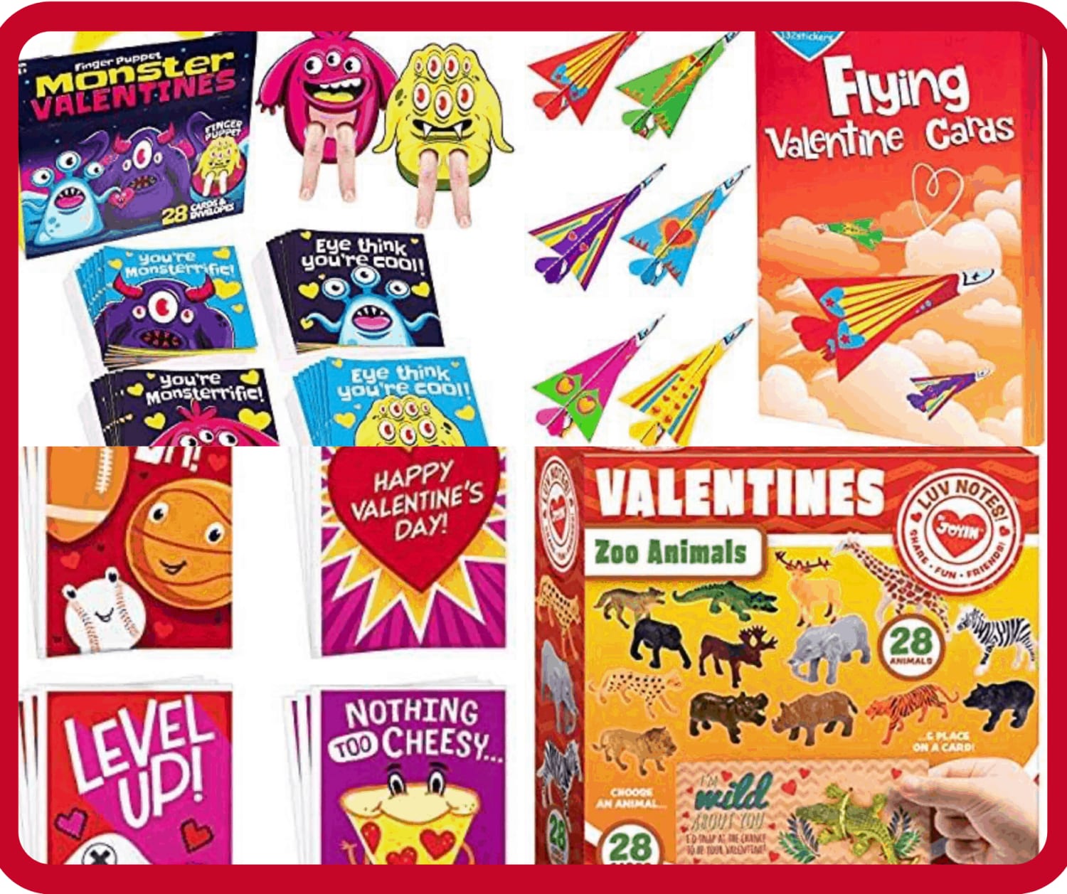 Valentine's Day Cards for the Classroom -