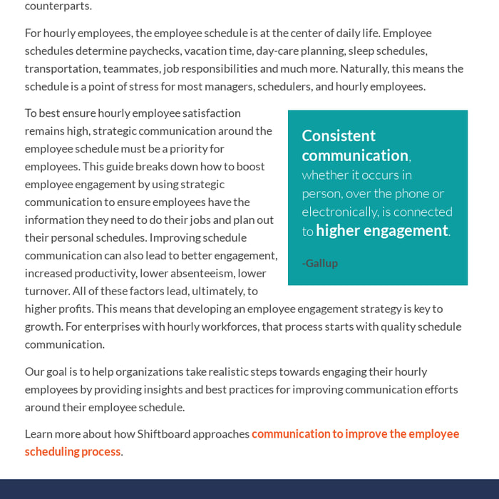 How to Boost Hourly Employee Engagement with Strategic Communication