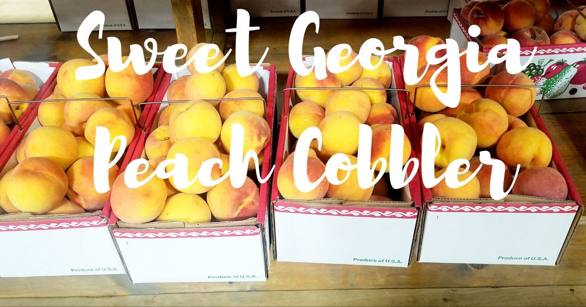 Sweet Georgia Peach Cobbler
