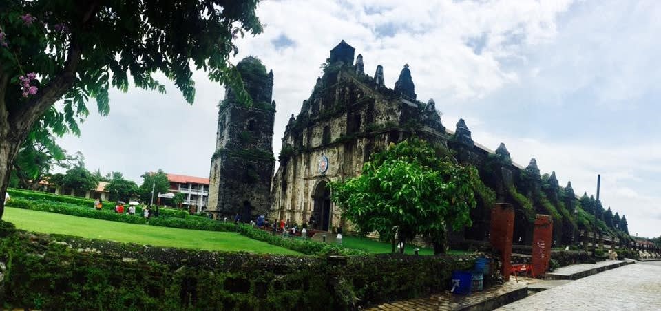 Ang nakamamanghang Historical icon ng Ilocos Norte; Paoay Church