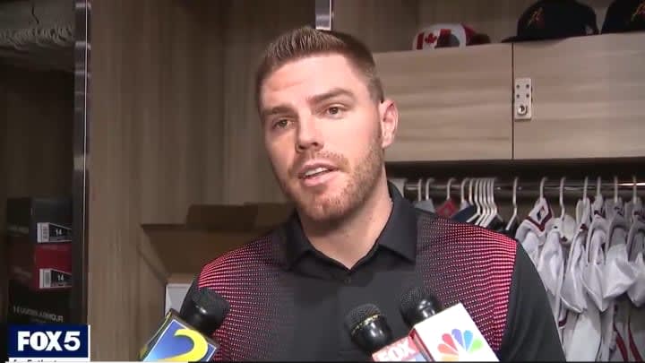 VIDEO: Freddie Freeman Says it's World Series or Bust for the Braves in 2020