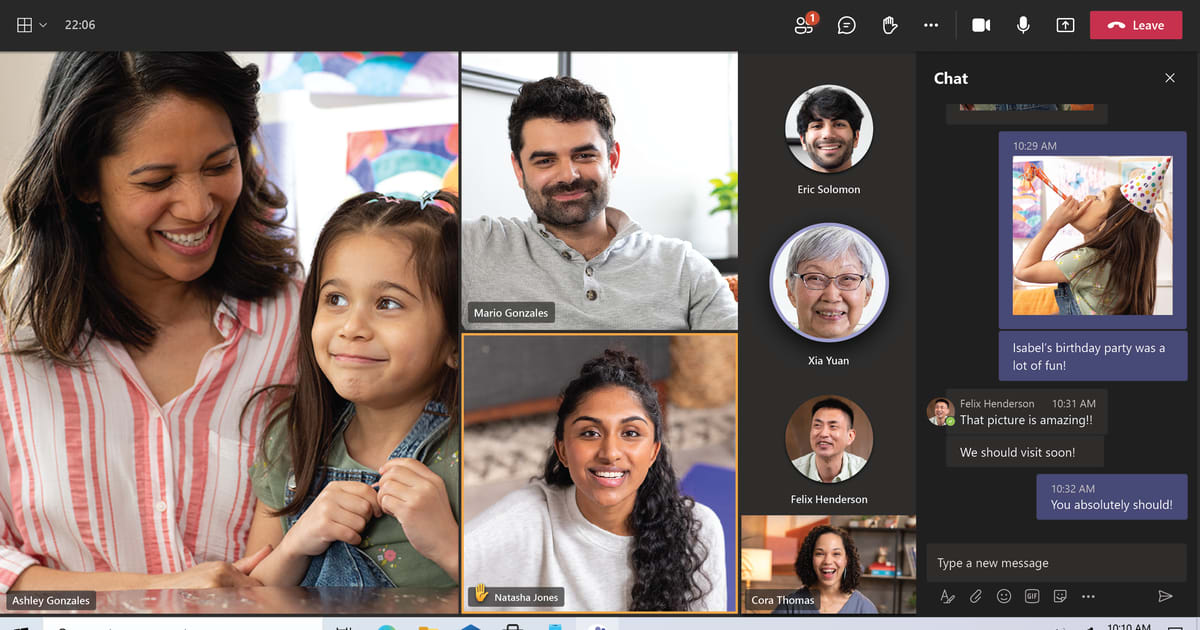 Free, personal version of Microsoft Teams takes on Zoom with all-day video calls