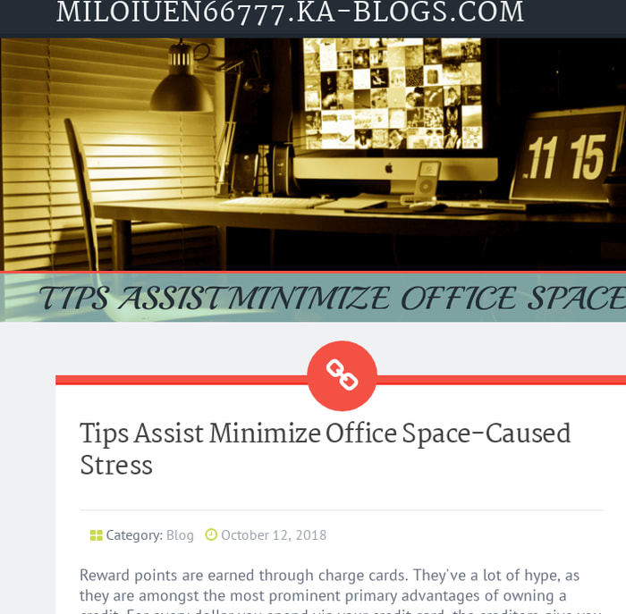 Tips Assist Minimize Office Space-Caused Stress