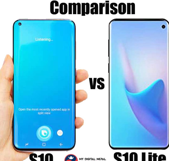 Samsung Galaxy S10 vs Samsung Galaxy S10 Lite