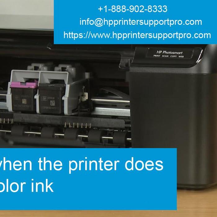 Resolving Issues when the printer does not print black or color ink