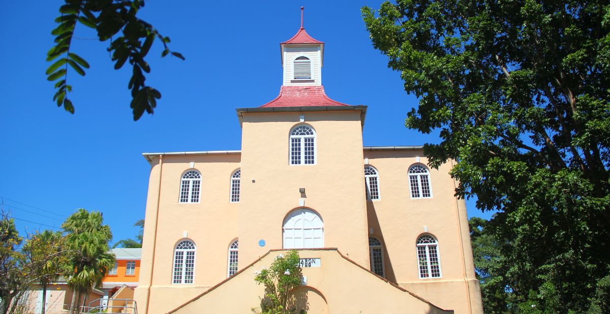 Historic Churches of Barbados - Sharon Moravian Church