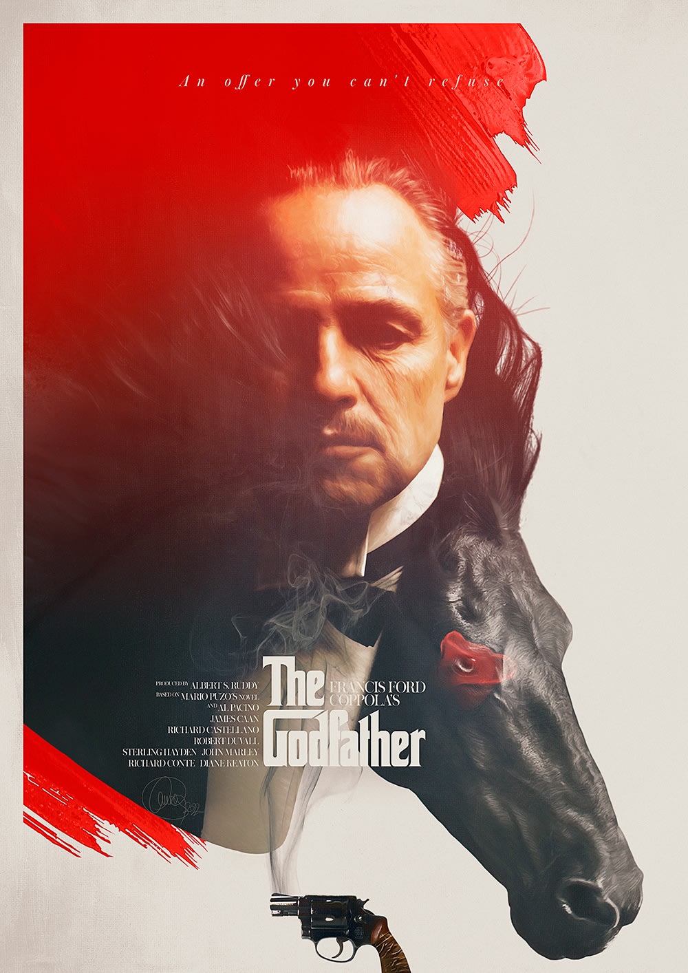 The Godfather (1972) by Laura Racero