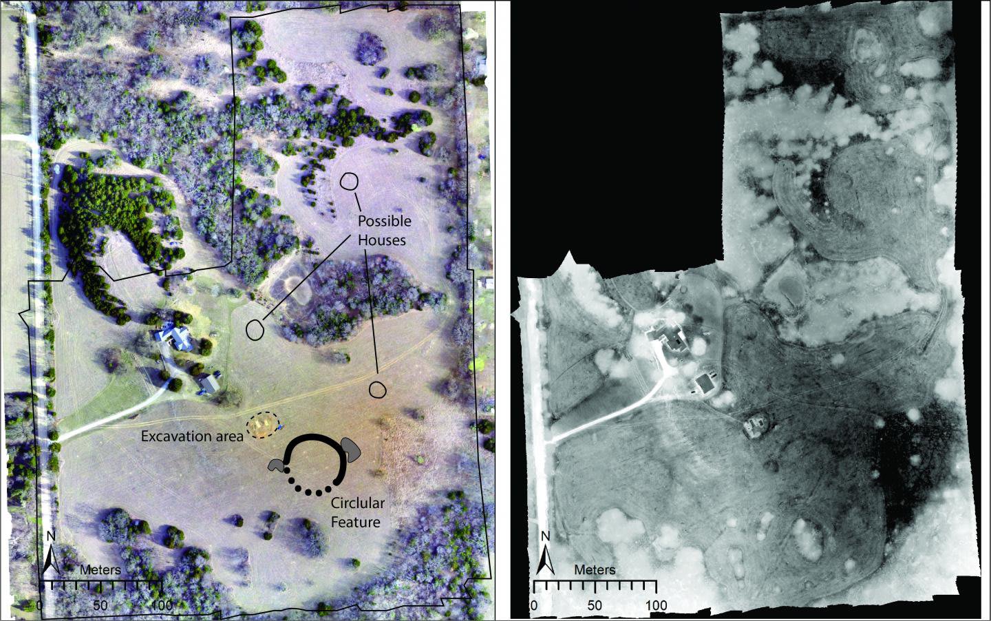Drone Imaging Reveals Pre-Hispanic 'Great Settlement' Beneath Kansas Ranch