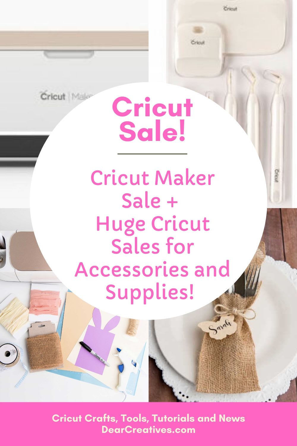 Cricut Maker Sale! + Cricut Sale Materials And Accessories