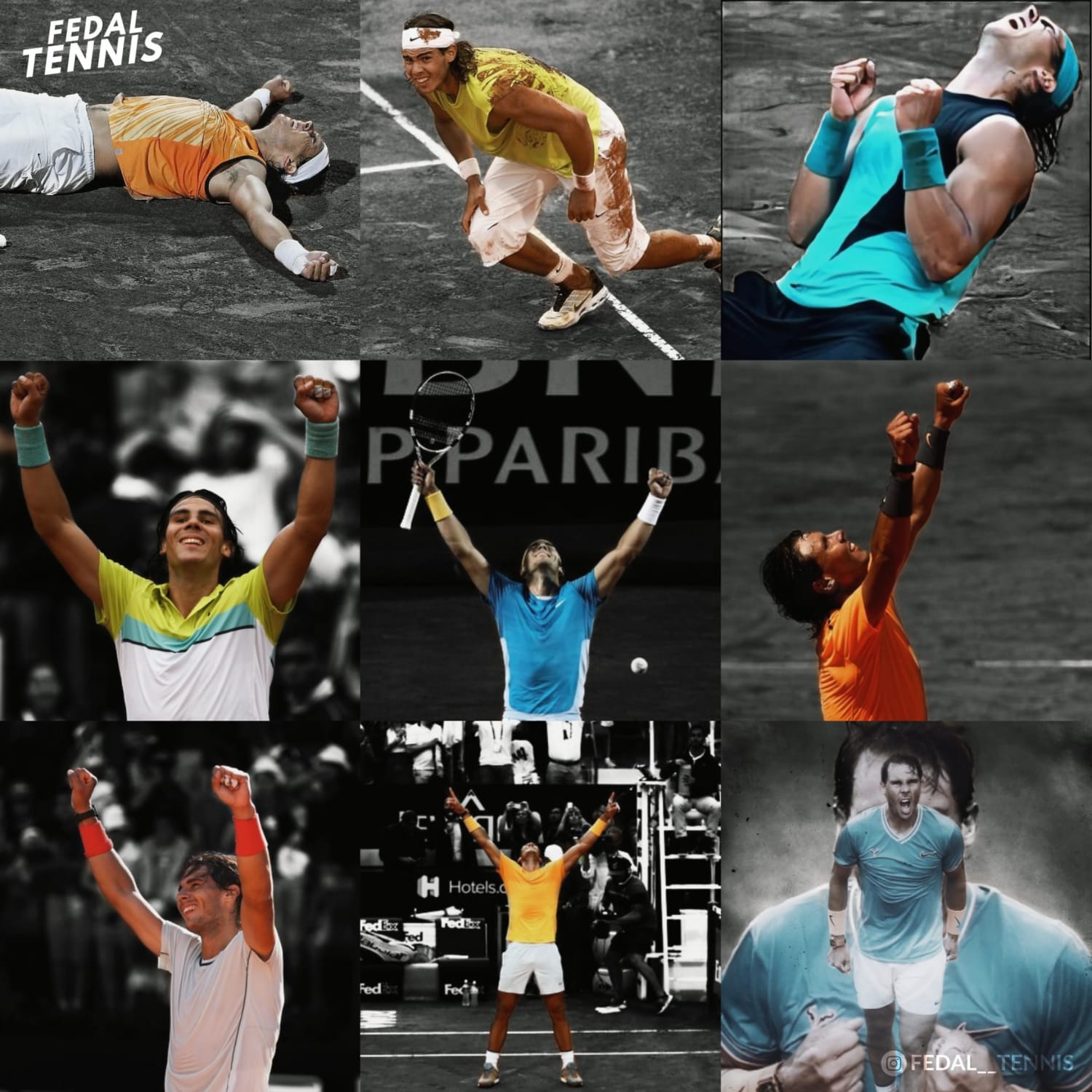 Rafael Nadal 9 Rome Masters Titles
