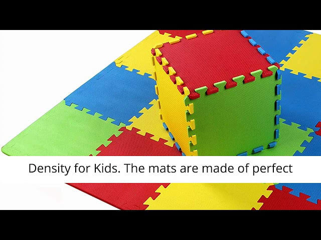 Kid's Puzzle Play Mat Foam Interlocking Tiles: BalanceFrom