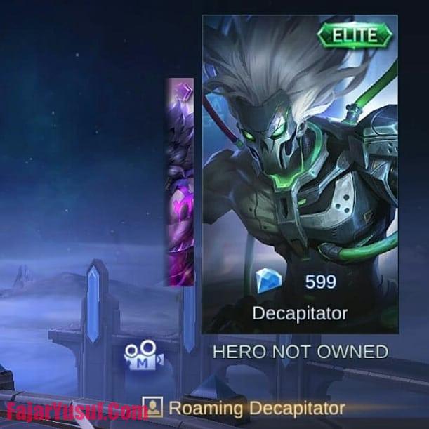 Skin Decapitator Moskov, The Choice of Mobile Legends Player