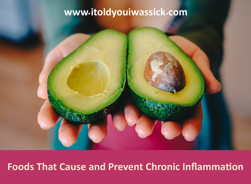 Foods That Cause and Prevent Chronic Inflammation - I Told You I Was Sick
