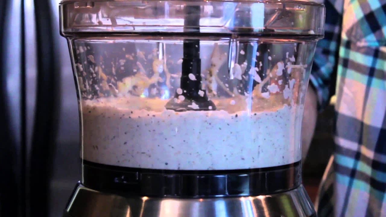 How to Make a Hot Baked Greek Yogurt Dip in a Blender Using Spinach... : International Home Cooking