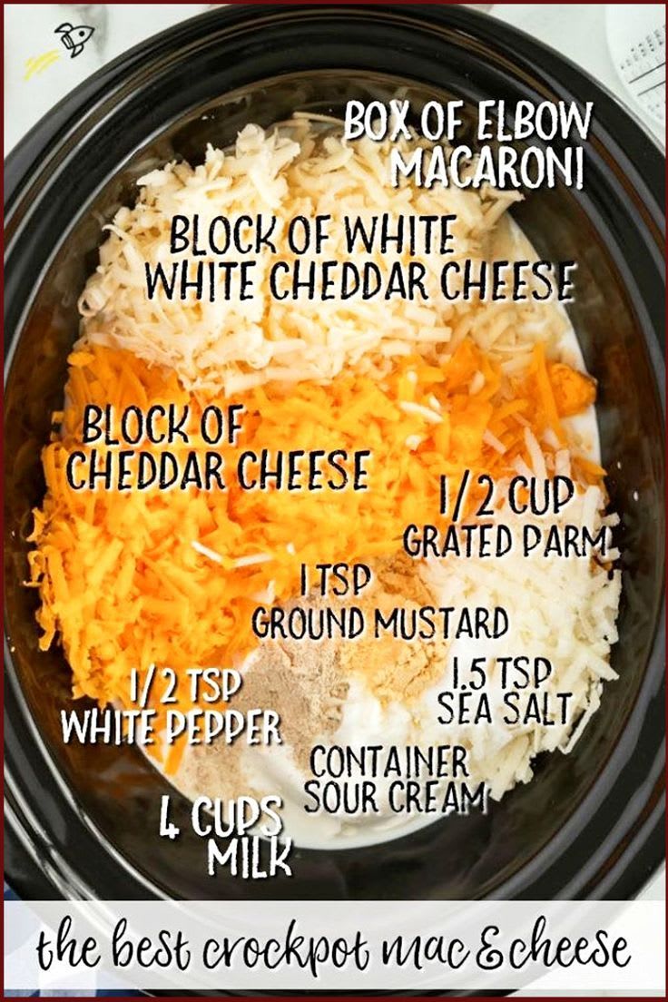 Easy-Peasy Recipes To Make: Crock Pot Mac n' Cheese