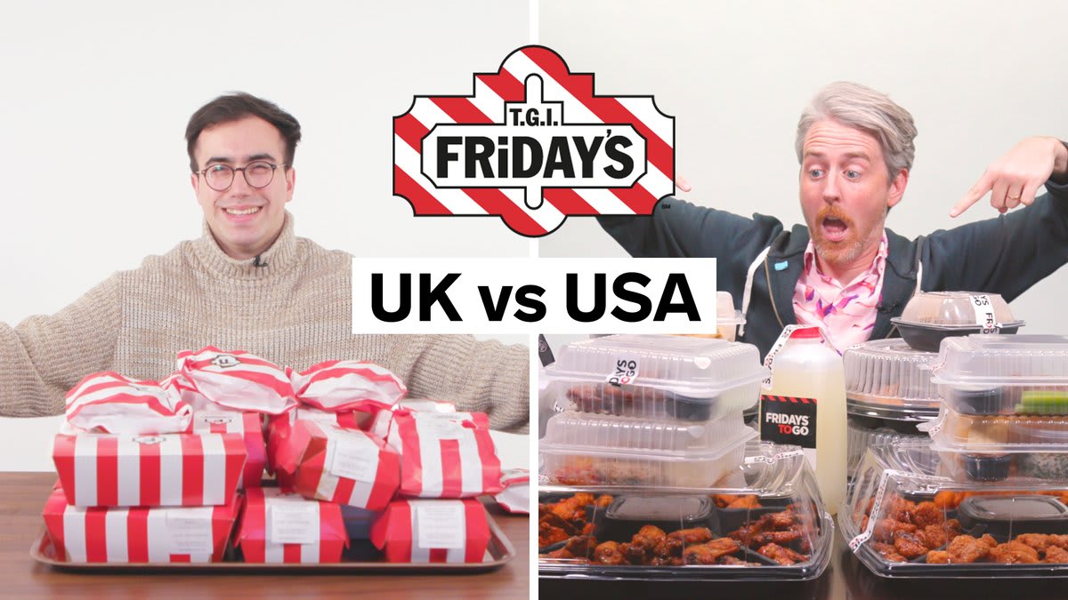 Every difference between US and UK TGI Fridays