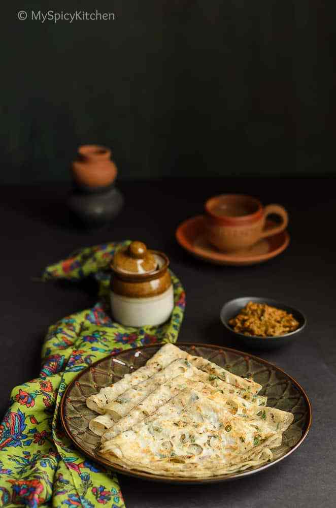 Biyyam Pindi Attlu ~ Rice Flour Dosa or Crepes