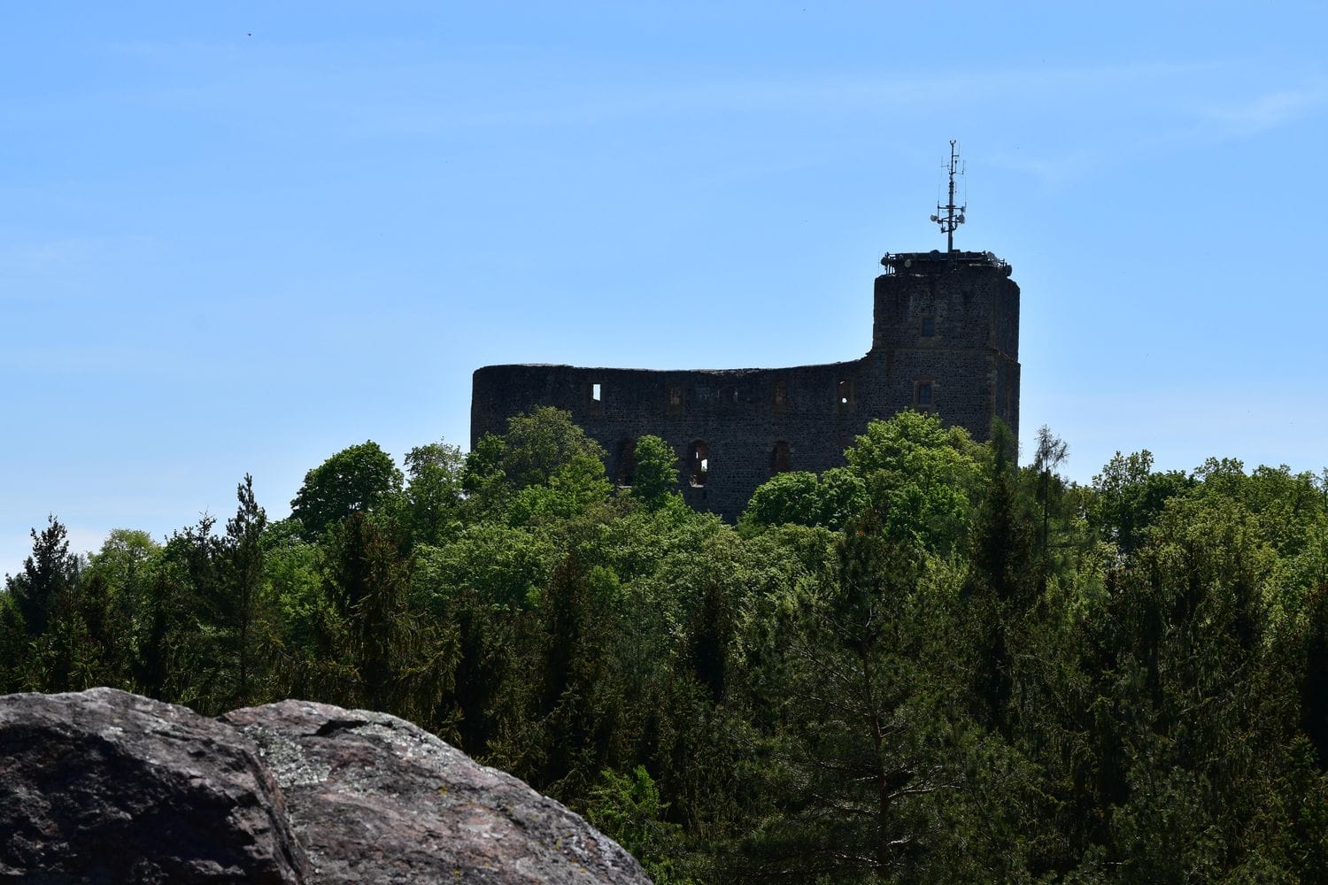 Radyne castle ruins, CZ (castle website: https://www.hrad-radyne.cz)