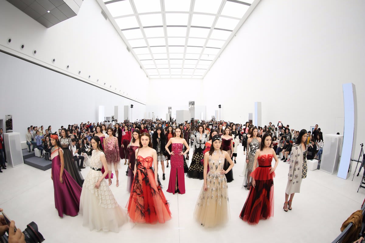 Last night, @BibhuMohapatra presented his AW18 Collection from his @NYFW February 2018 show at Shenzhen Fashion Week in China. See the moments inside the elegant affair.