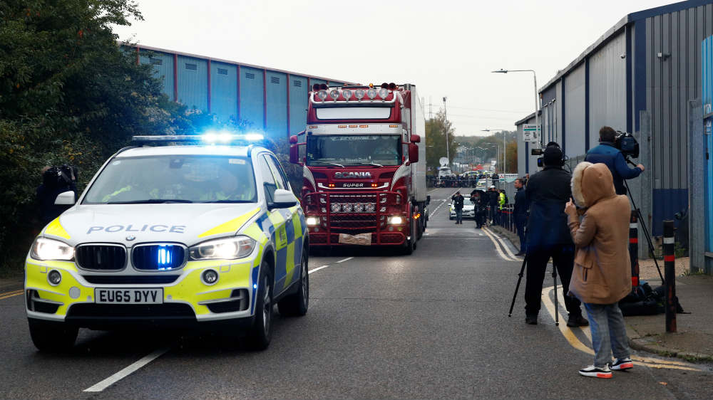 Belgium, France arrest dozens over UK migrant truck deaths