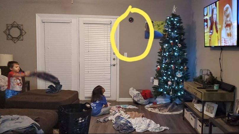 Mum Installs Fake CCTV Camera To Get Kids To Behave Ahead Of Christmas