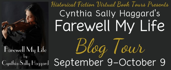 On Tour With Cynthia Haggard Featuring Her Book *Farewell My Life* @cynthiahaggard @hfvbt #CynthiaSallyHaggard #HFVBTBlogTours #giveaway