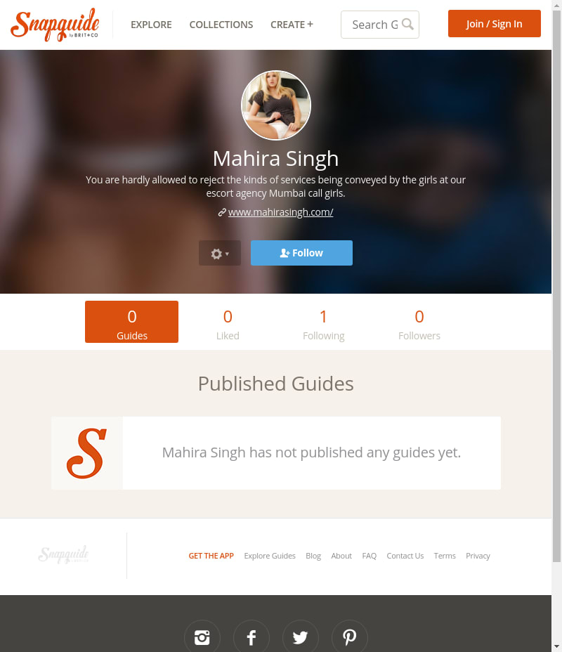 Mahira Singh - Guides