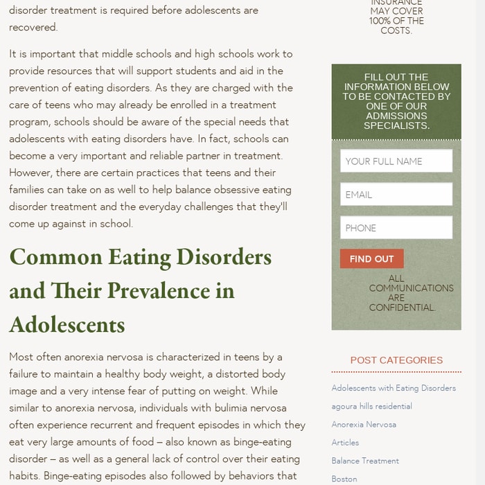 3 Ways for Adolescents with Eating Disorders to Balance Treatment and School