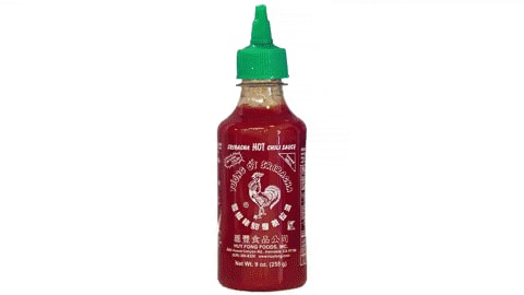 CT scan of a Sriracha bottle cap
