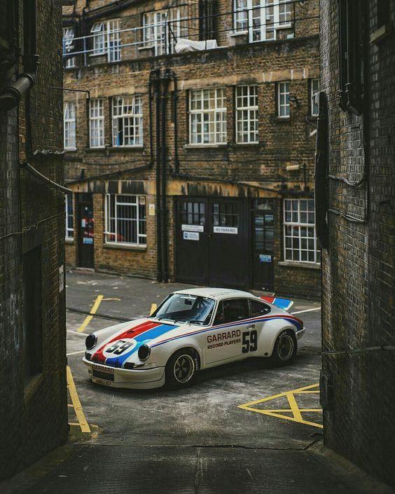 Just a Racing Porsche 911 on the Streets