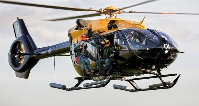 Airbus helicopters obtains order for four additionals H145 from UKMFTS
