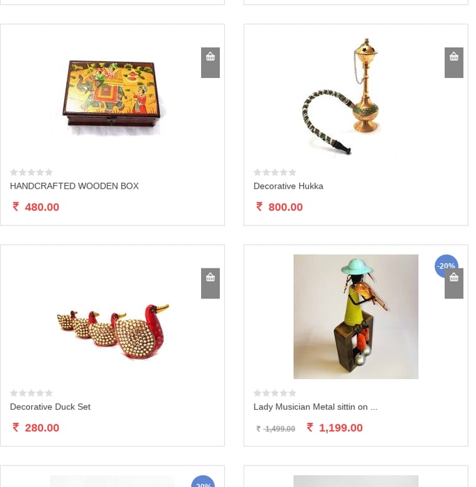Buy Handicrafts online - Indian Handicraft Home Decor Gift items in India