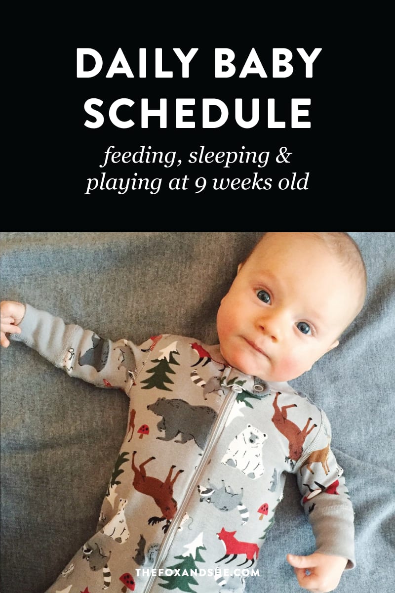 Babywise Daily Baby Schedule