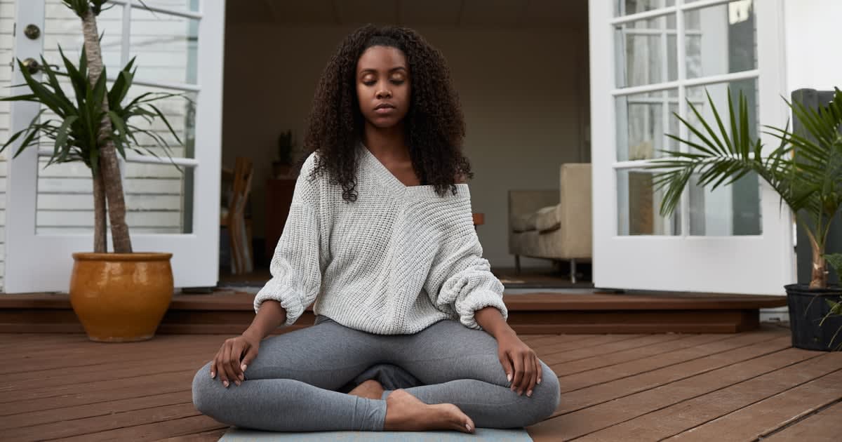 Meditate, Move, and Practice Self-Care With This 20-Minute Mindful Workout