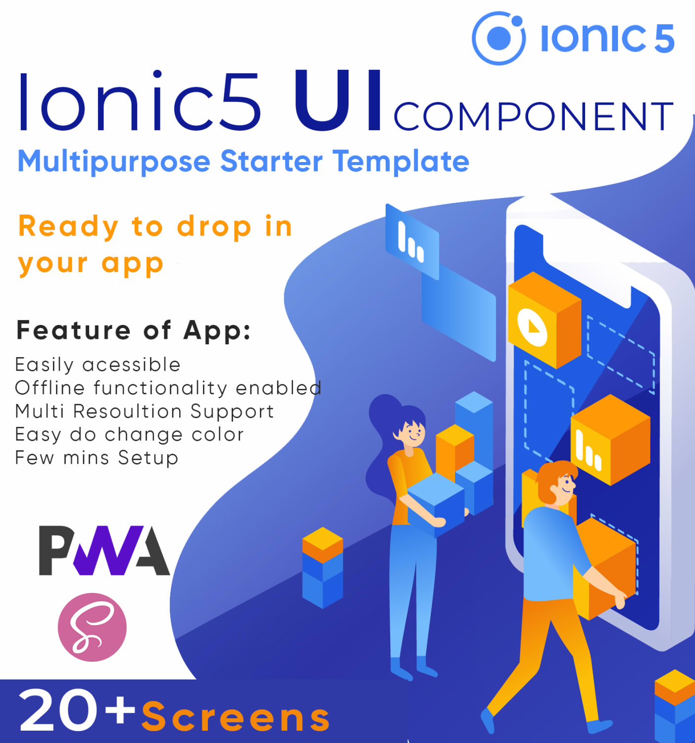 Ionic 5 UI Ready to drop in your app