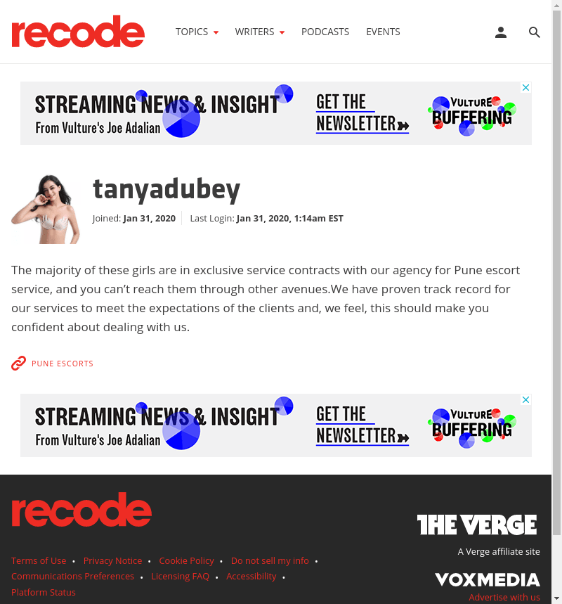 tanyadubey Profile and Activity