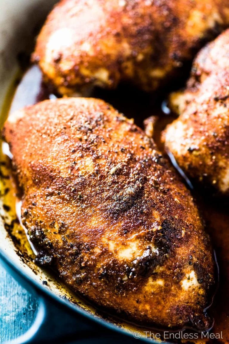 JUICY Baked Chicken Breasts (super easy recipe!)