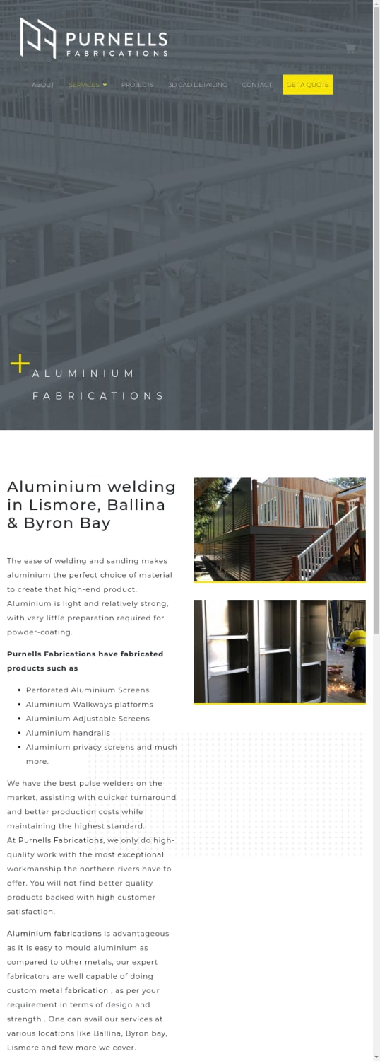 Top Rated Aluminium Fabrication Service in Lismore, Ballina & Byron Bay