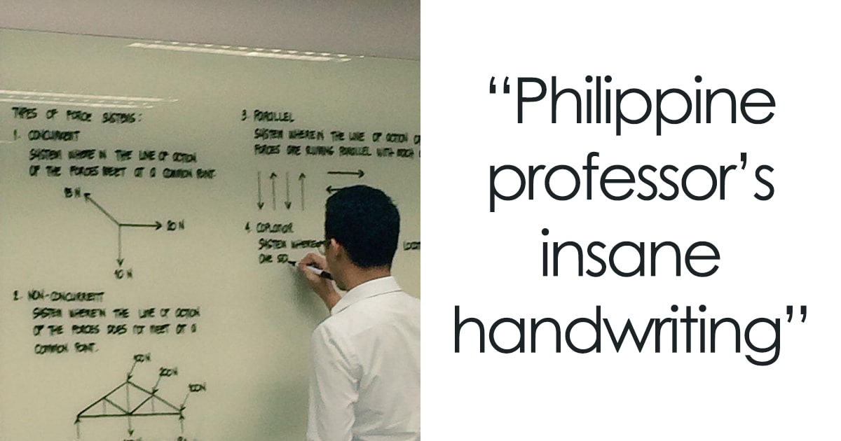 50 Times People Found Some Truly Perfect Handwriting Examples That Were Too Good Not To Share