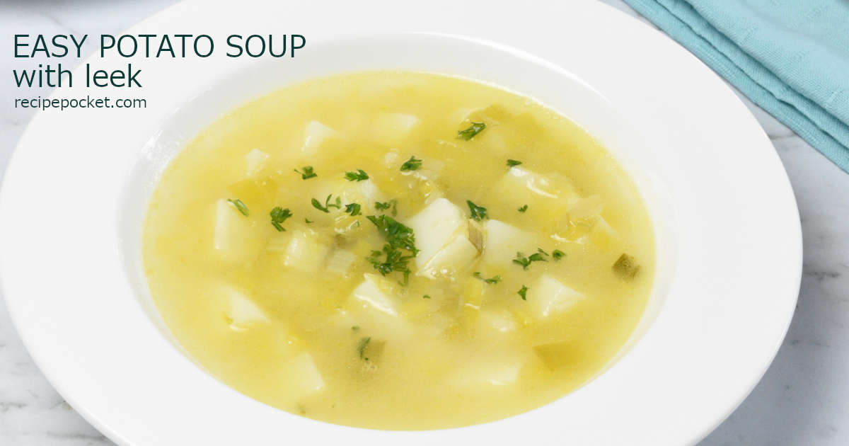 Easy Potato Soup - Serves 4
