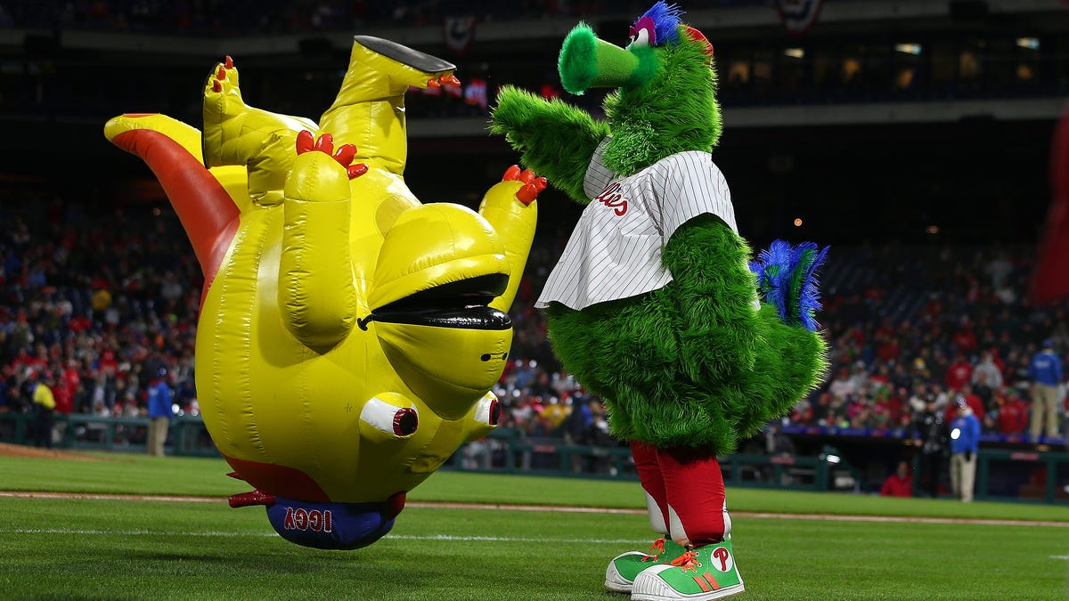 Phillies File Lawsuit To Prevent Phanatic From Hitting Free Agency