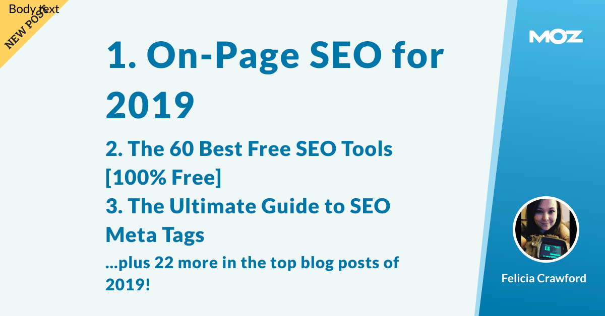 They're the Best Around: The Top 25 Moz Blog Posts of 2019
