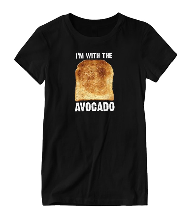 I'm With The Avocado Food Lover Nice Looking T-shirt