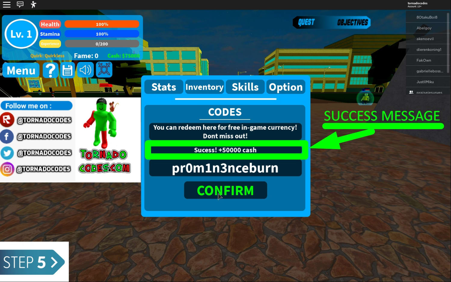 Boku No Roblox Codes - Up to Date List (May 2020)