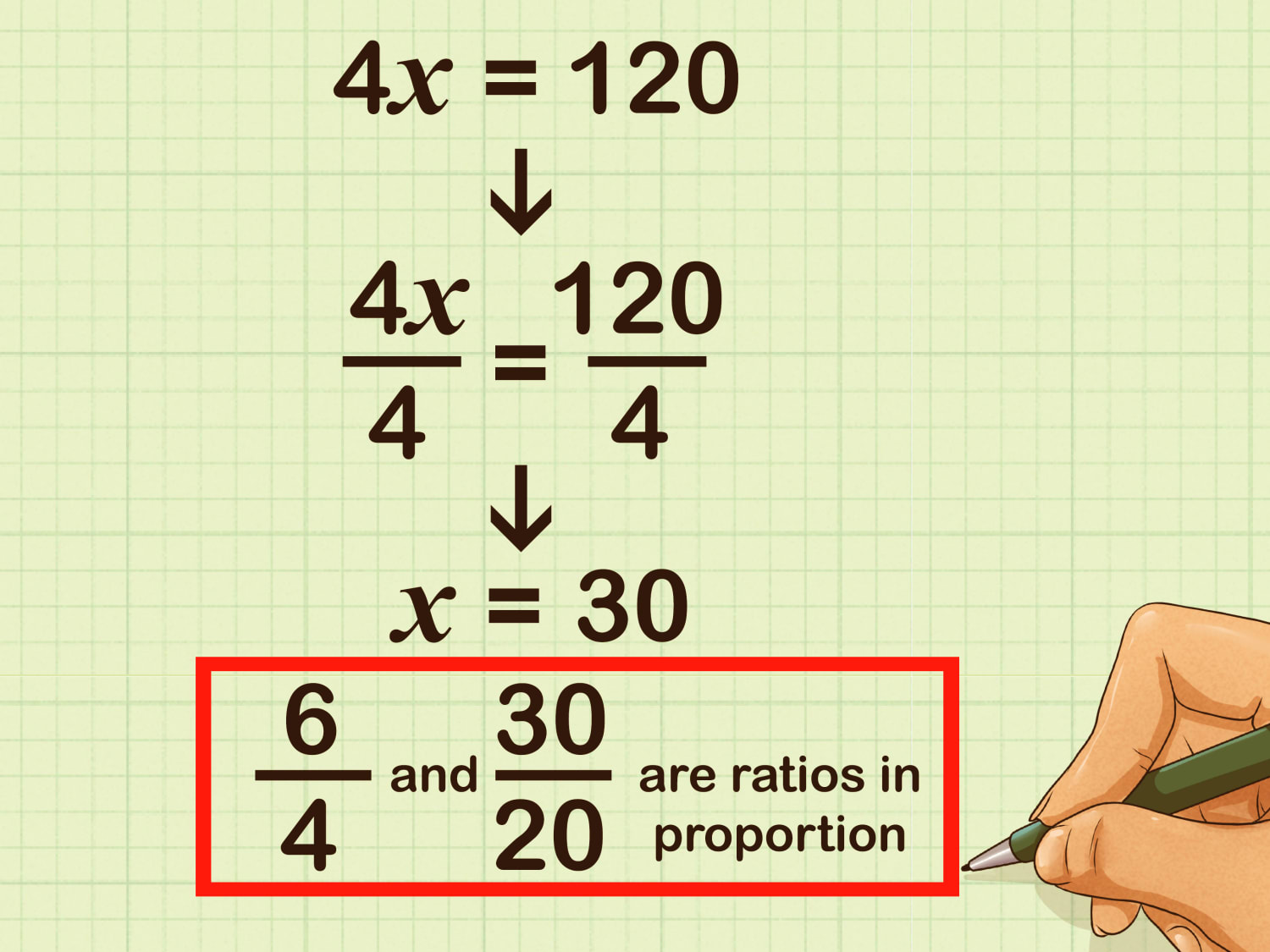 How to Tell if Two Ratios Are in Proportion