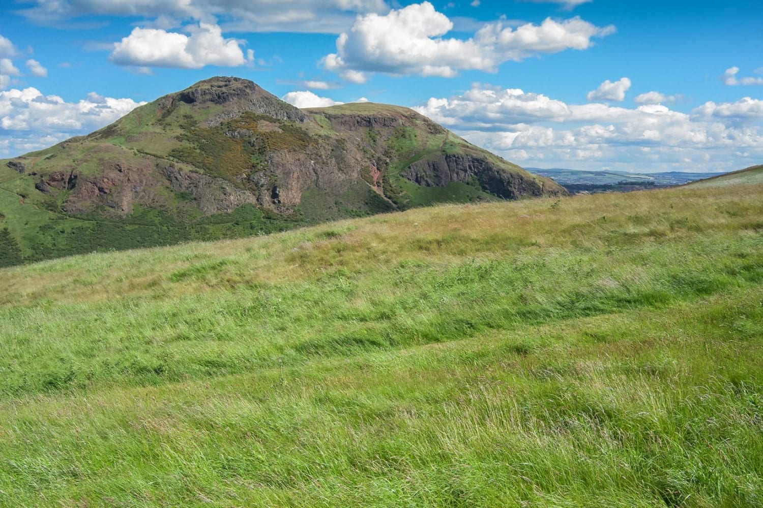 Picturesque Scottish scenery: Arthur's Seat