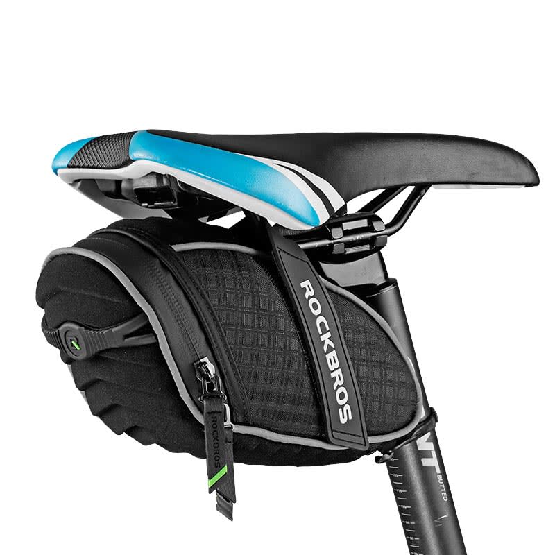 Compact Reflective Waterproof Rear Seat-post Saddle Bag